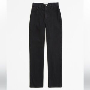 Abercrombie 90’s straight ultra high rise Jean